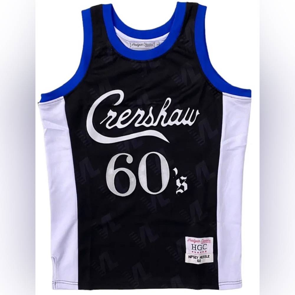 Nipsey Hussle Crenshaw basketball Jersey